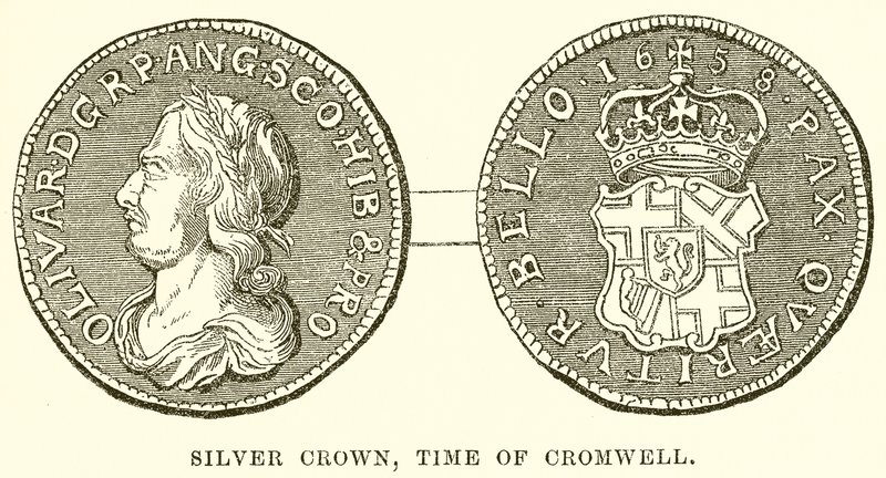 Silver Crown, Time of Cromwell by English School