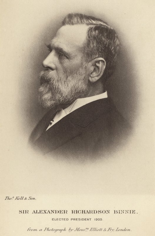 Sir Alexander Richardson Binnie by English School