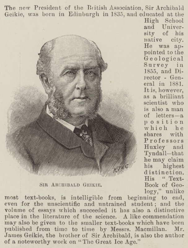 Sir Archibald Geikie by English School
