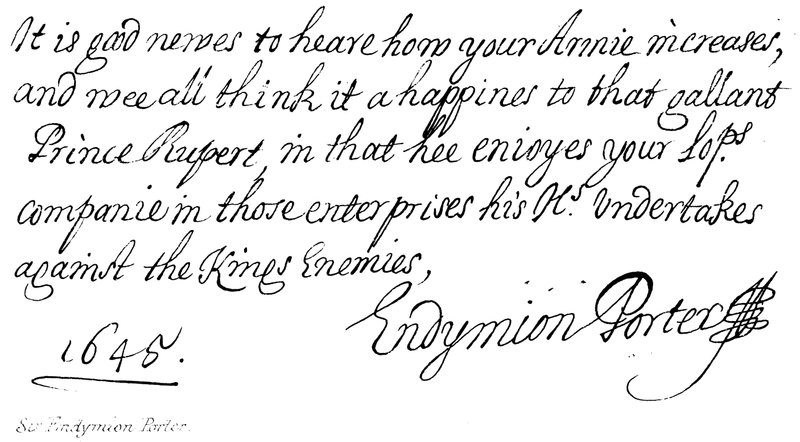 Sir Endymion Porter by English School