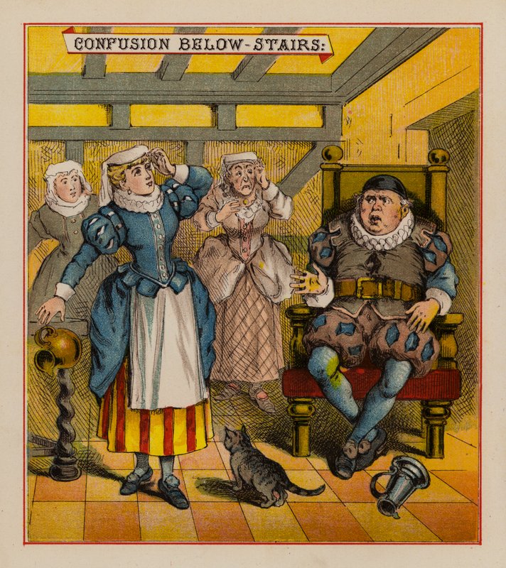 Sir Francis Drake And His Goblins by English School