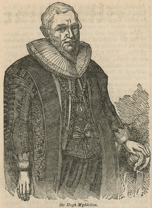 Sir Hugh Myddelton by English School