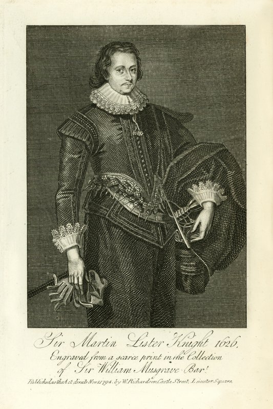 Sir Martin Lister by English School