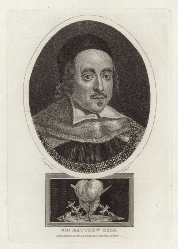 Sir Matthew Hale by English School