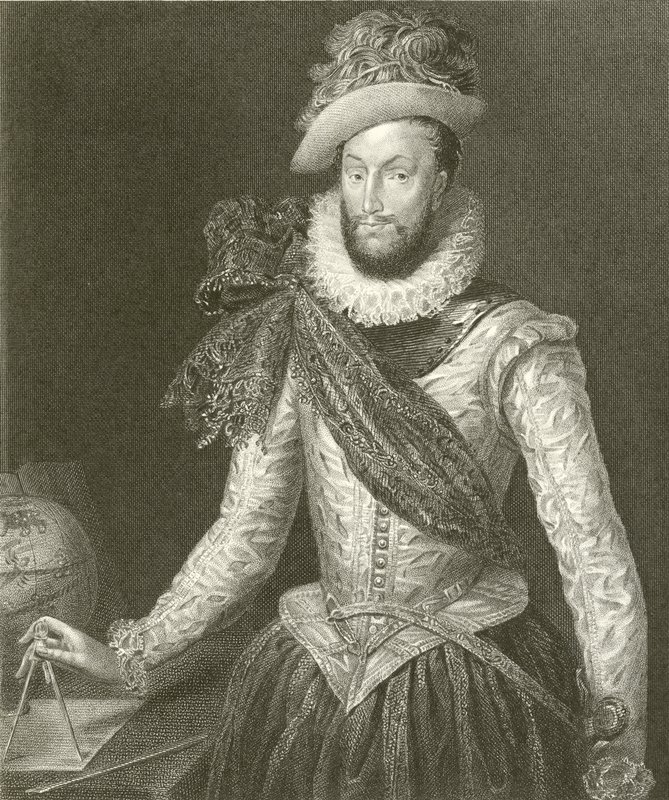 Sir Walter Raleigh by English School