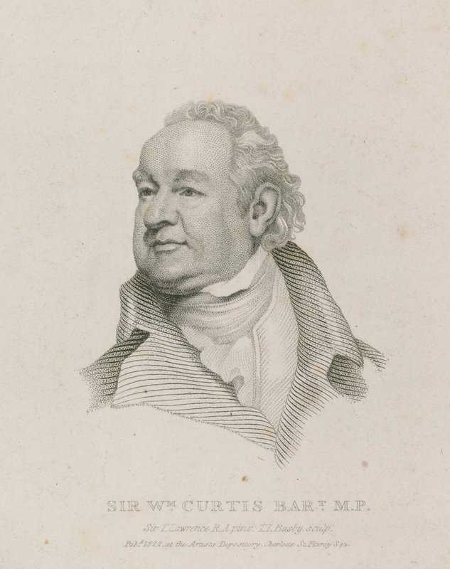 Sir William Curtis, Lord Mayor of London by English School