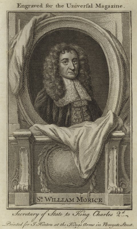 Sir William Morice, Secretary of State to King Charles II by English School
