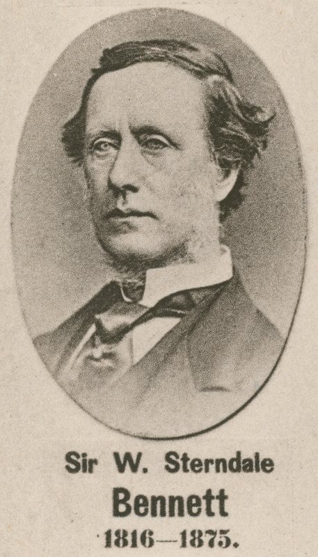 Sir William Sterndale Bennett by English School