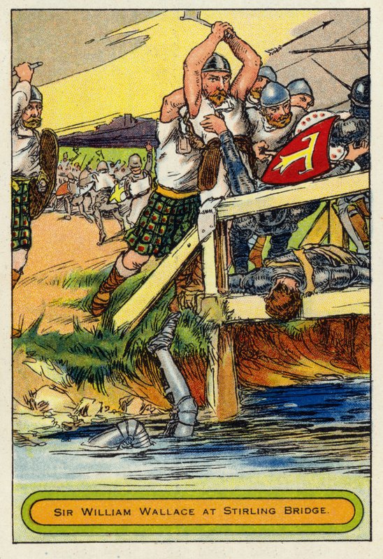 Sir William Wallace at Stirling Bridge by English School