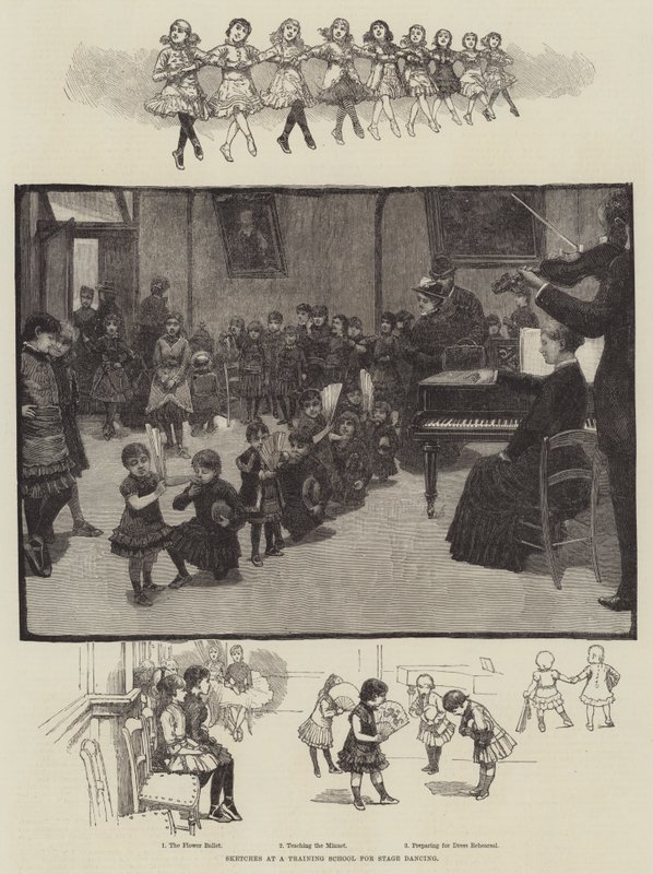 Sketches at a Training School for Stage Dancing by English School