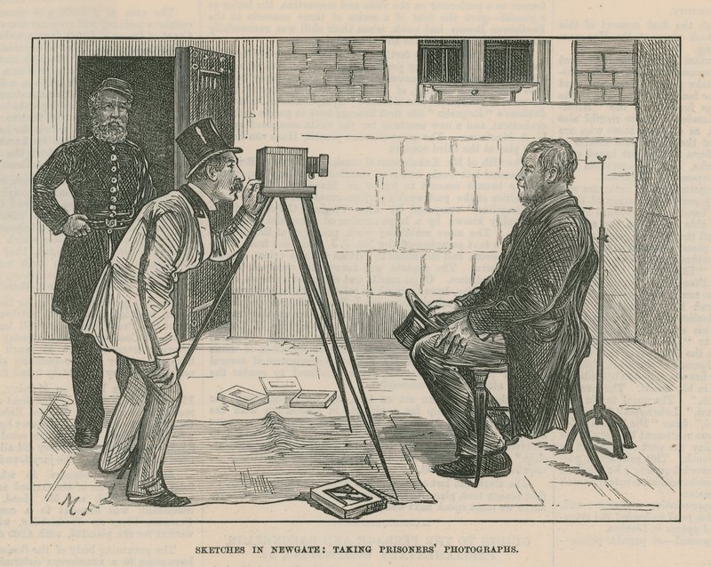 Sketches in Newgate by English School