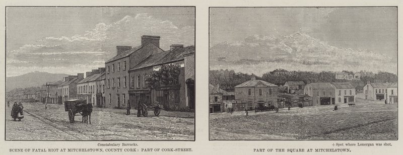 Sketches of Mitchelstown by English School