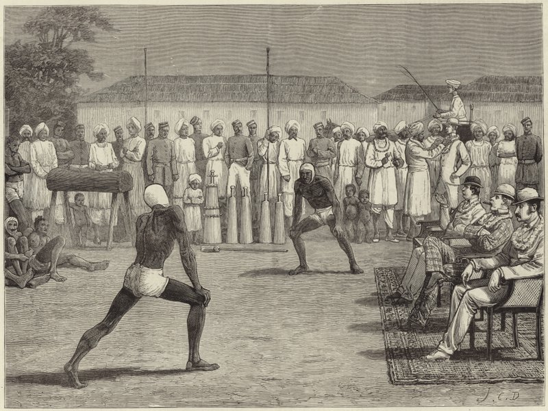 Sketches with a Bombay native regiment by English School