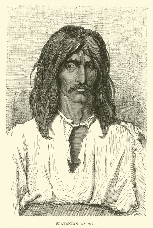 Slavonian Gypsy by English School