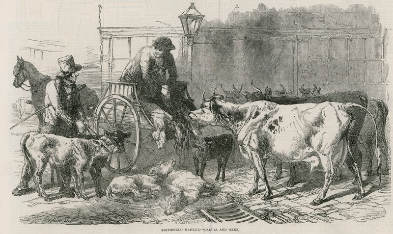 Smithfield Market by English School