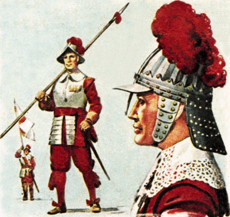 Soldiers of the Honourable Artillery Company by English School