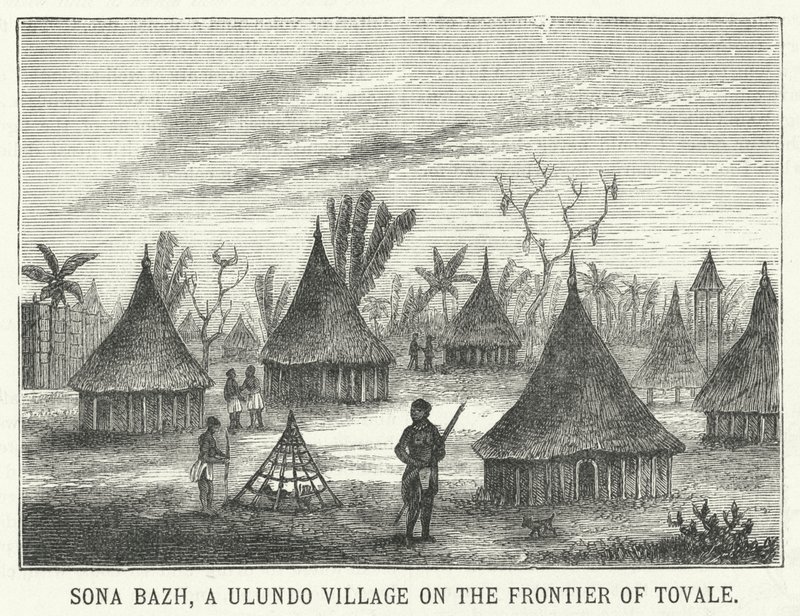Sona Bazh, a Ulundo Village on the Frontier of Tovale by English School