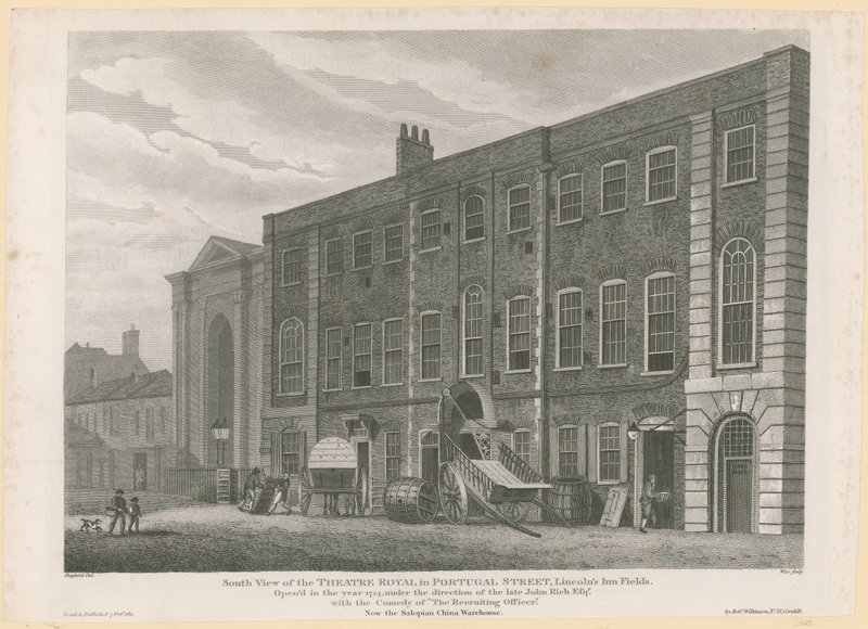 South View of the Former Theatre Royal in Portugal Street, Lincoln