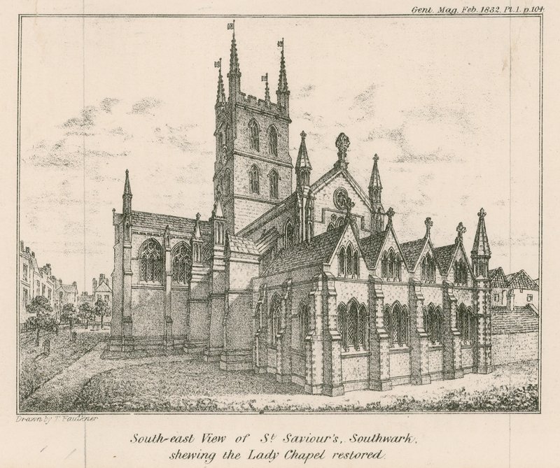 South East View of St Saviour