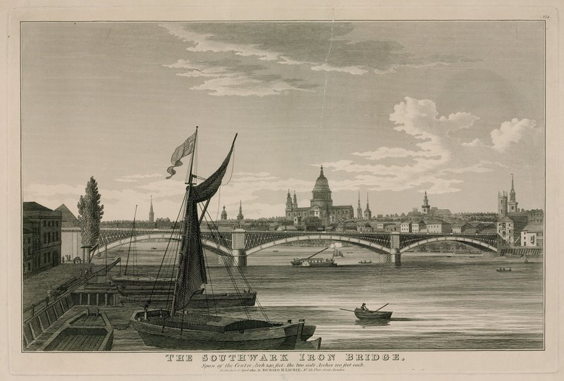 Southwark Bridge by English School