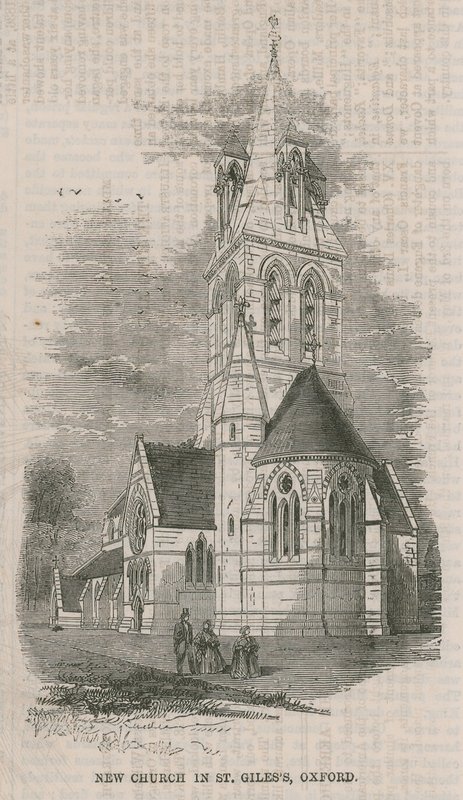 St Giles Church by English School