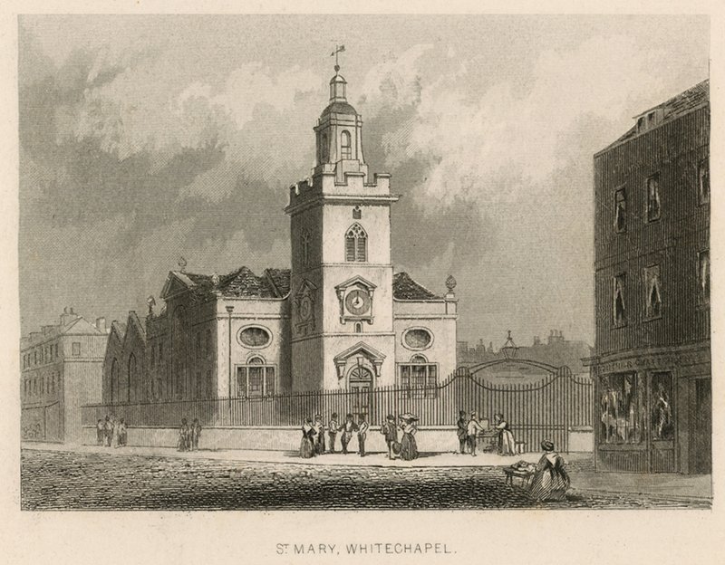 St Mary, Whitechapel, London by English School