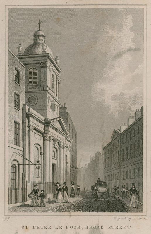 St Peter the Poor, London by English School