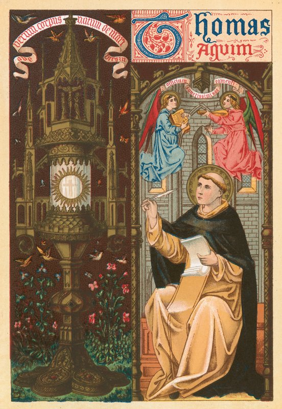 St Thomas Aquinas by English School