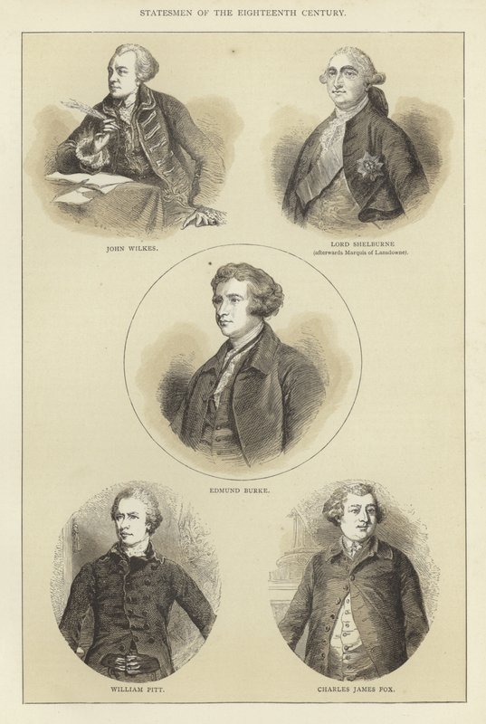 Statesmen of the Eighteenth Century by English School