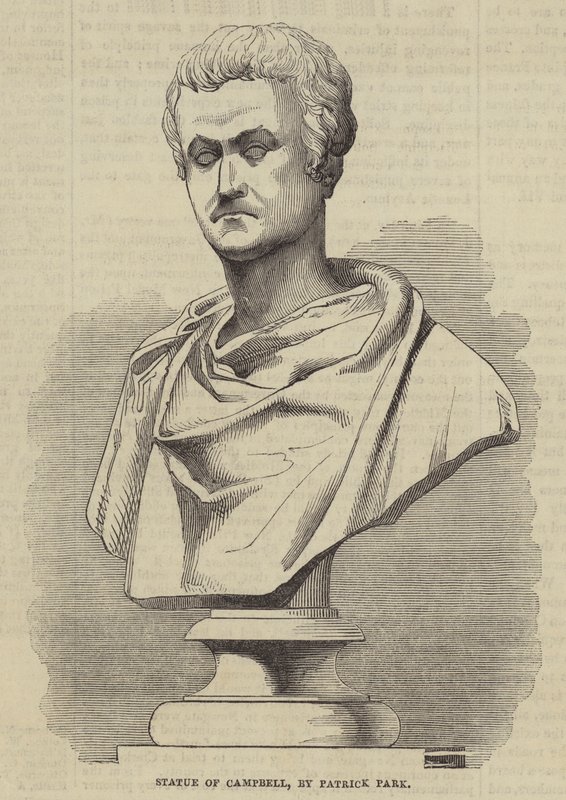 Statue of Campbell, by Patrick Park by English School