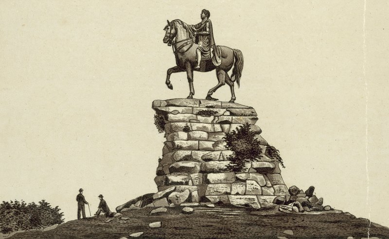 Statue of George III, Windsor by English School