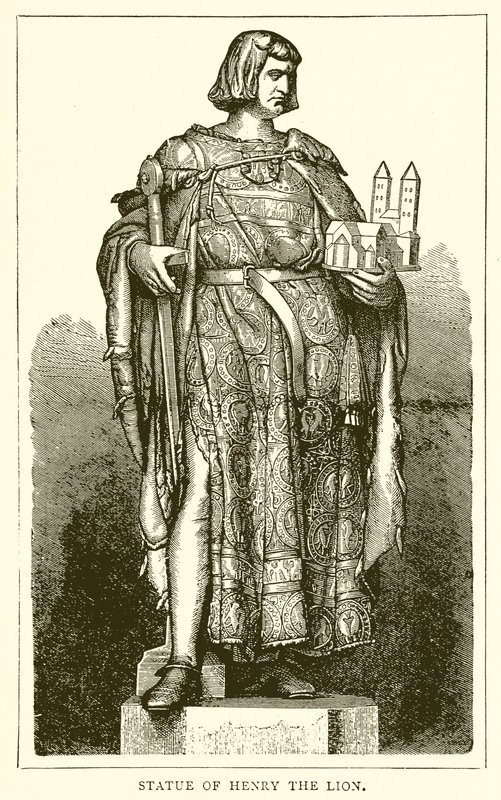 Statue of Henry the Lion by English School