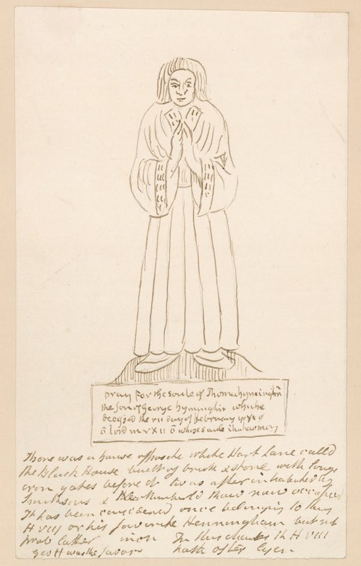 Statue, Tomb of Thomas Lymington by English School