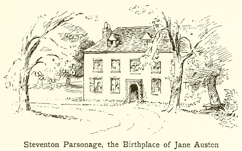 Steventon Parsonage, the Birthplace of Jane Austen by English School