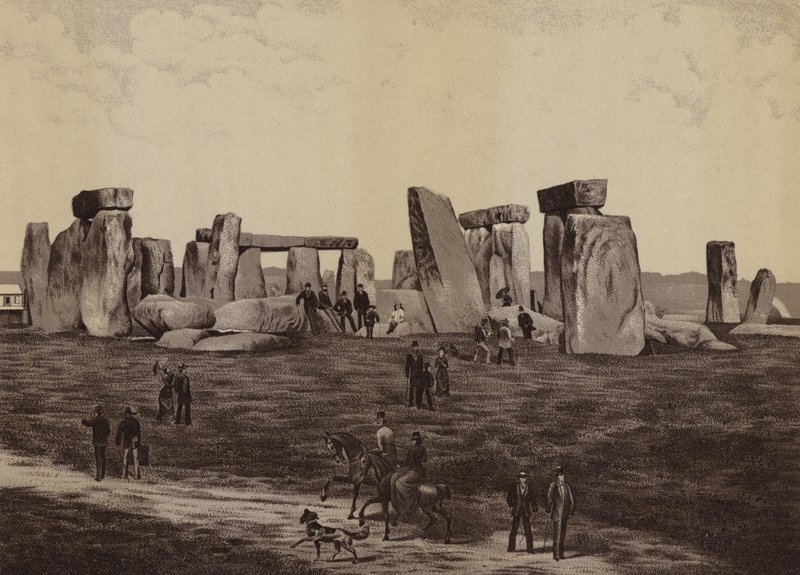 Stonehenge by English School