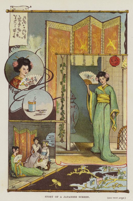 Story of a Japanese Screen by English School