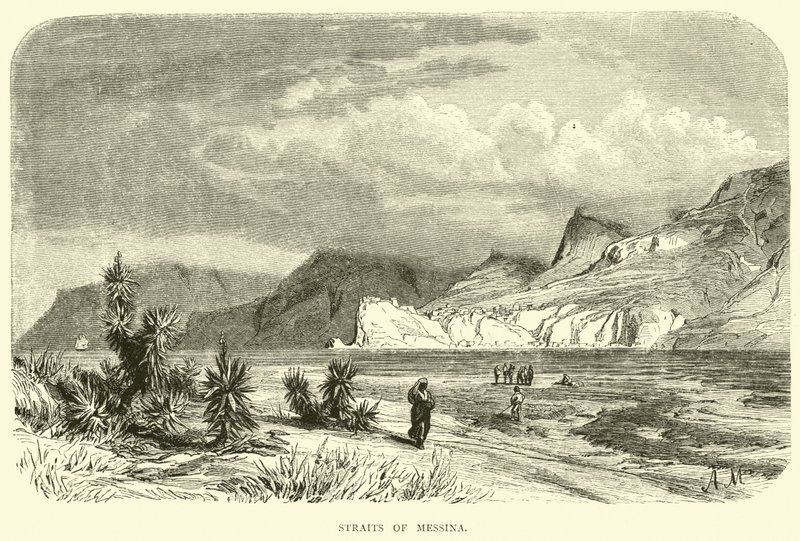 Straits of Messina by English School