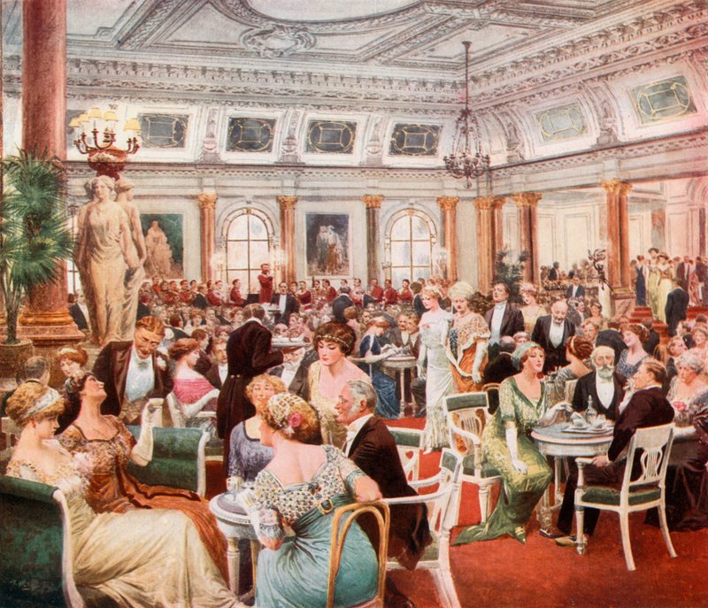 Sunday Evening at the Savoy by English School