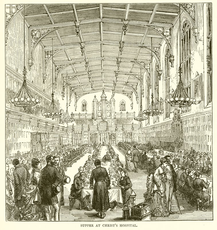 Supper at Christs Hospital by English School