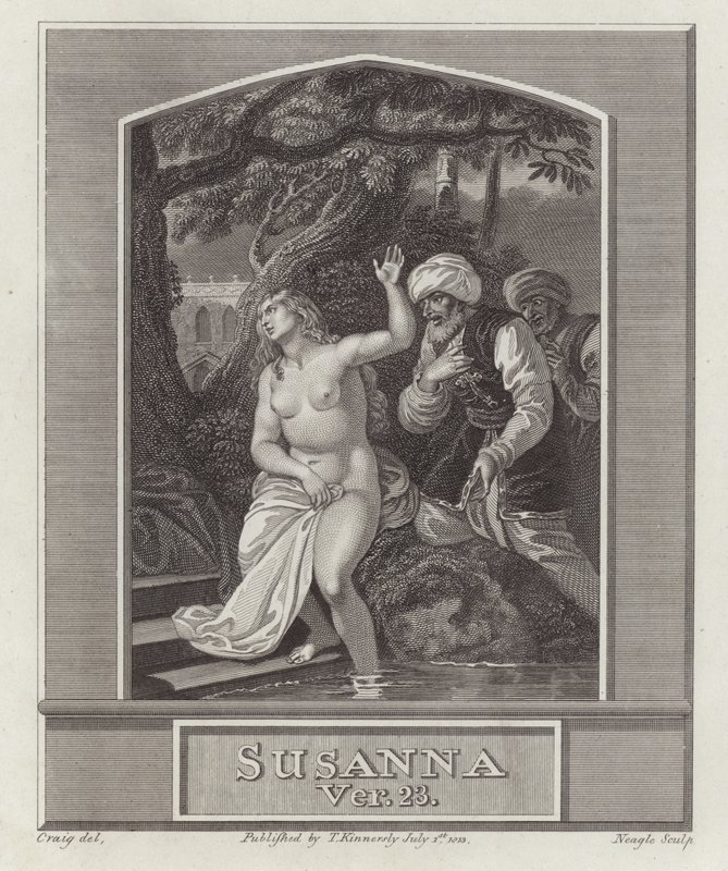Susanna and the Elders by English School