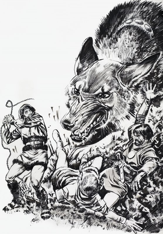 Tales from Many Lands: The Wolf and the Magic Chain by English School