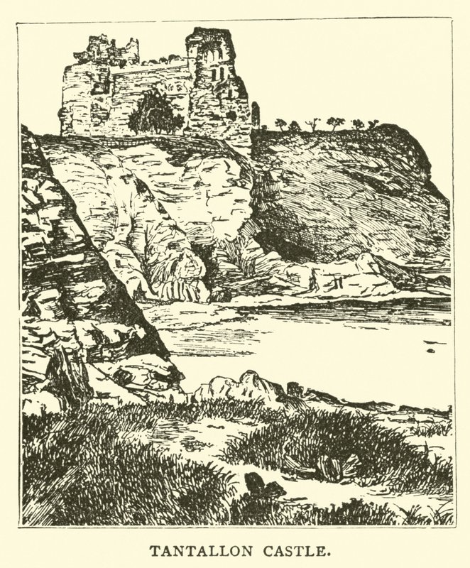 Tantallon Castle by English School