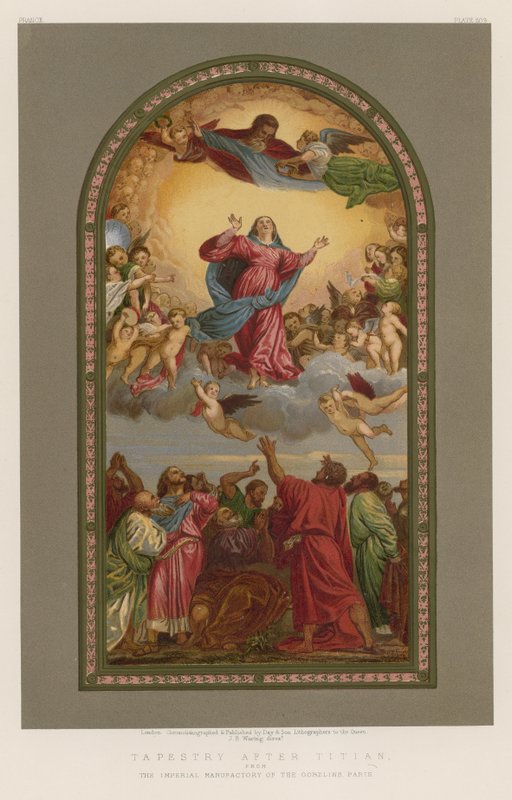 Tapestry after Titian by English School