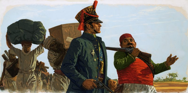 Tartarin of Tarascon by English School