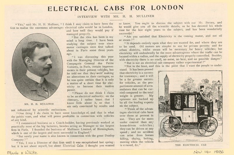Taxi Cabs - Electric by English School