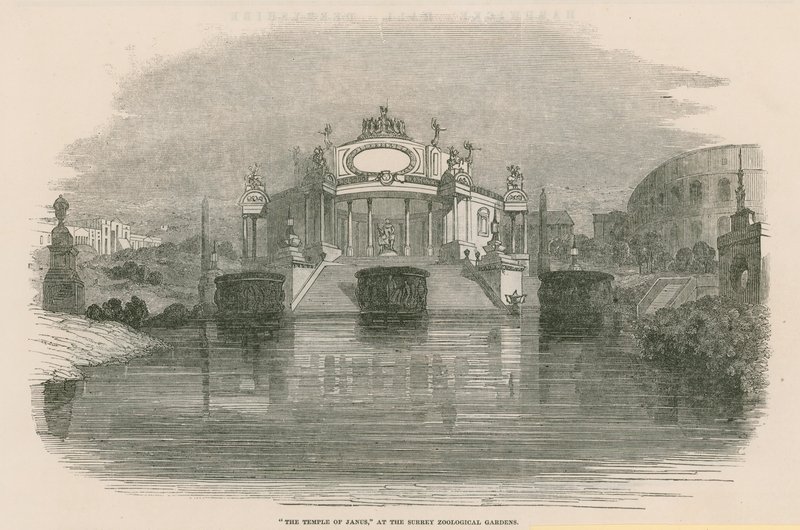Temple of Janus by English School