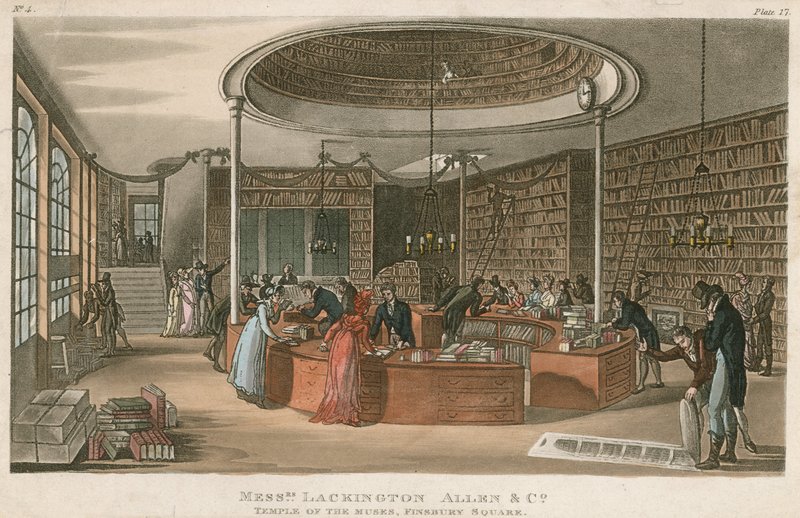 Temple of the Muses by English School