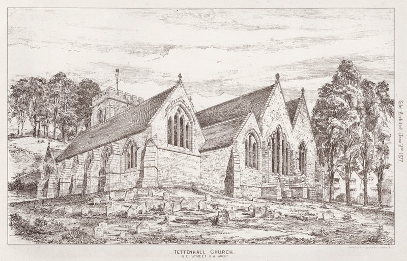 Tettenhall Church by English School