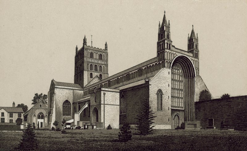Tewkesbury Abbey by English School