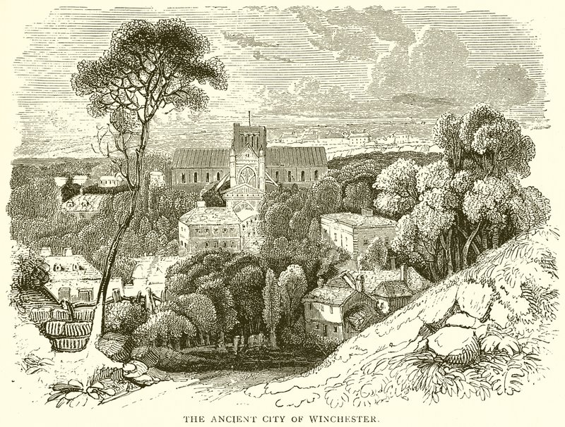 The Ancient City of Winchester by English School